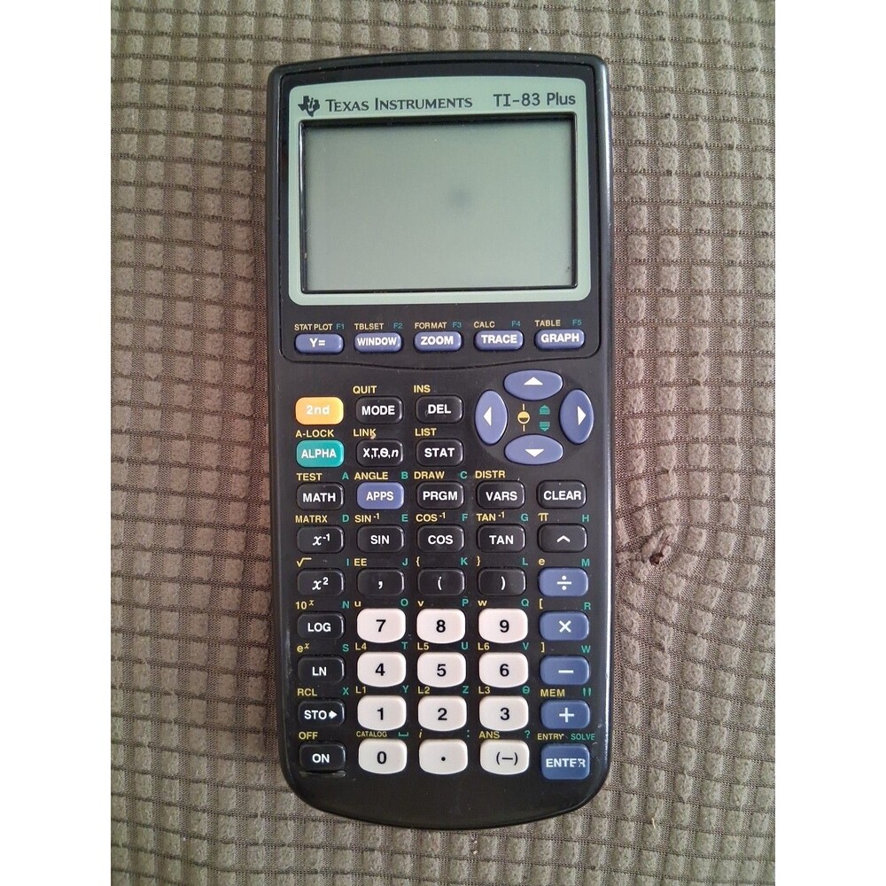 Texas Instruments TI-83 Plus Graphing Calculator Not Working For Parts Or Repair